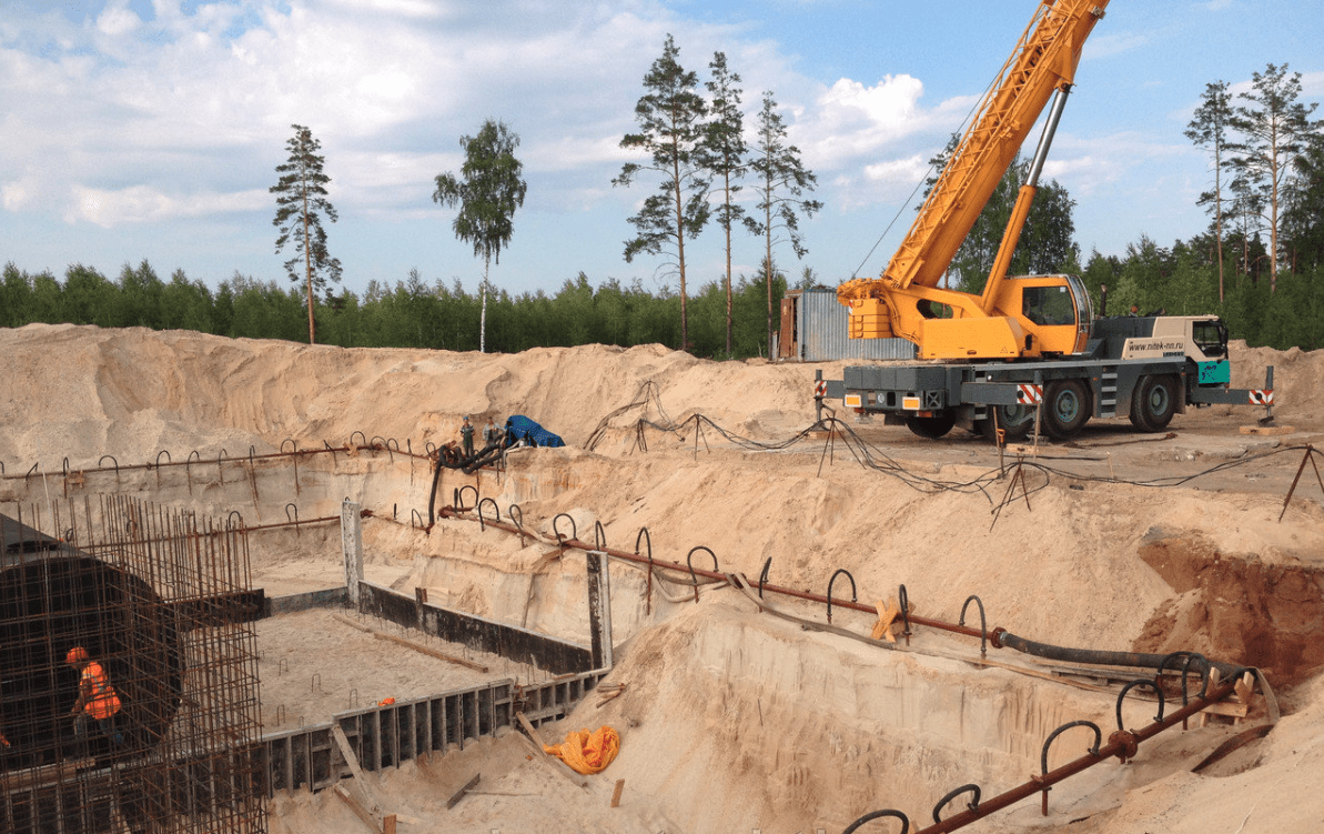 Водопонижение на строительных площадках